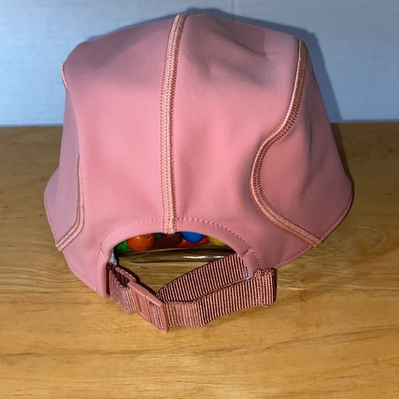 LULULEMON Glyde Velvet Fleece Hat Pink savannah. One size, adjustable. - Picture 3 of 4